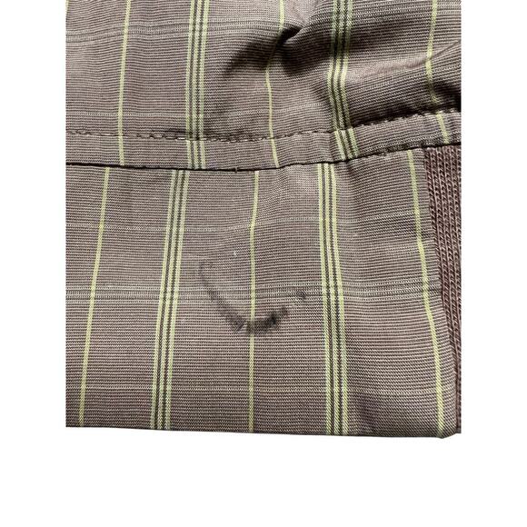 Tiger Woods Collection Men’s Plaid Lightweight Golf Bomber Jacket - size L - Picture 5 of 9